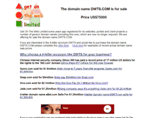 Tablet Screenshot of dwts.com
